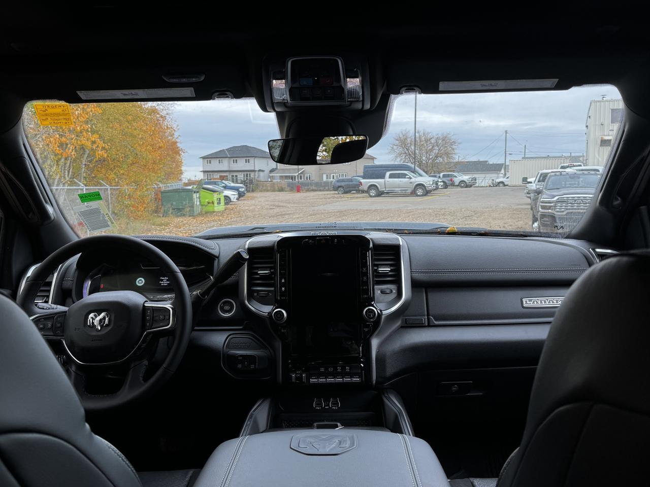 2026 Ram 3500 Laramie Night Edition Mega Cab 4x4 | Rig Ready Ram | Cummins | Leather | Sunroof | Towing Prep Redwater AB