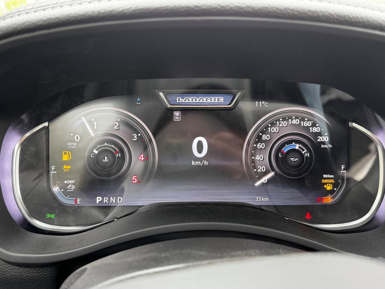 2026 Ram 3500 Laramie Night Edition Mega Cab 4x4 | Rig Ready Ram | Leather | Sunroof | Towing Prep | Heated Seats Redwater AB