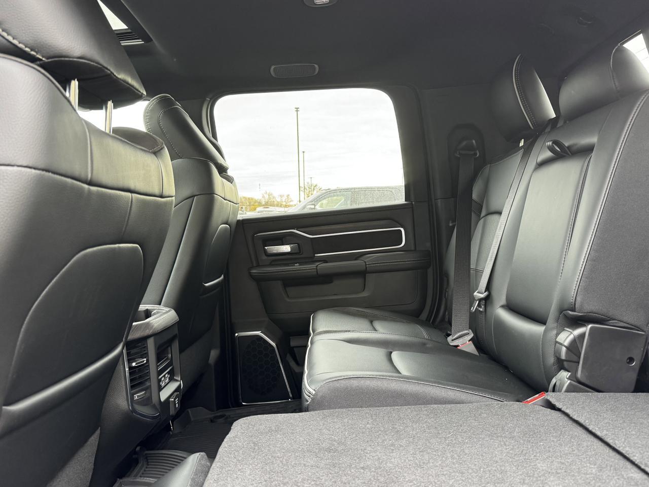 2026 Ram 3500 Laramie Night Edition Mega Cab 4x4 | Rig Ready Ram | Leather | Sunroof | Towing Prep | Heated Seats Redwater AB