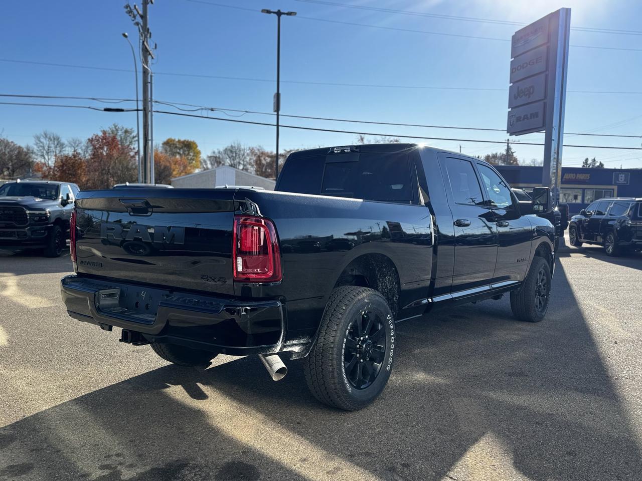 2026 Ram 3500 Laramie Night Edition Mega Cab 4x4 | TIFFANY | Rig Ready Ram | 5&quot; Lift | 22&quot; Tis Wheels | 37&quot; Nitto Redwater AB