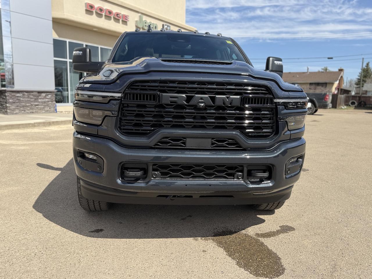 2026 Ram 3500 Limited Crew Cab 4x4 | Cummins Diesel | Night Edition | Sunroof | 5th Wheel Prep | Power Boards Redwater AB