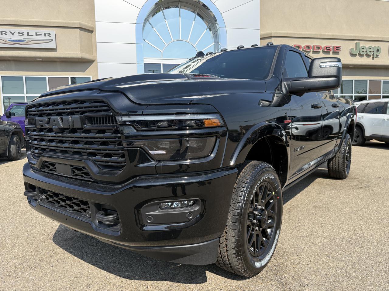 2026 Ram 3500 Limited Crew Cab 4x4 | Cummins HO Turbo Diesel | Premium Leather | NAV | 12IN Touchscreen | Towing Redwater AB