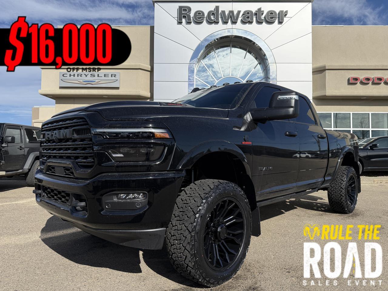 2026 Ram 3500 Limited Crew Cab 4x4 | Cummins HO Turbo Diesel | Premium Leather | NAV | 12IN Touchscreen | Towing