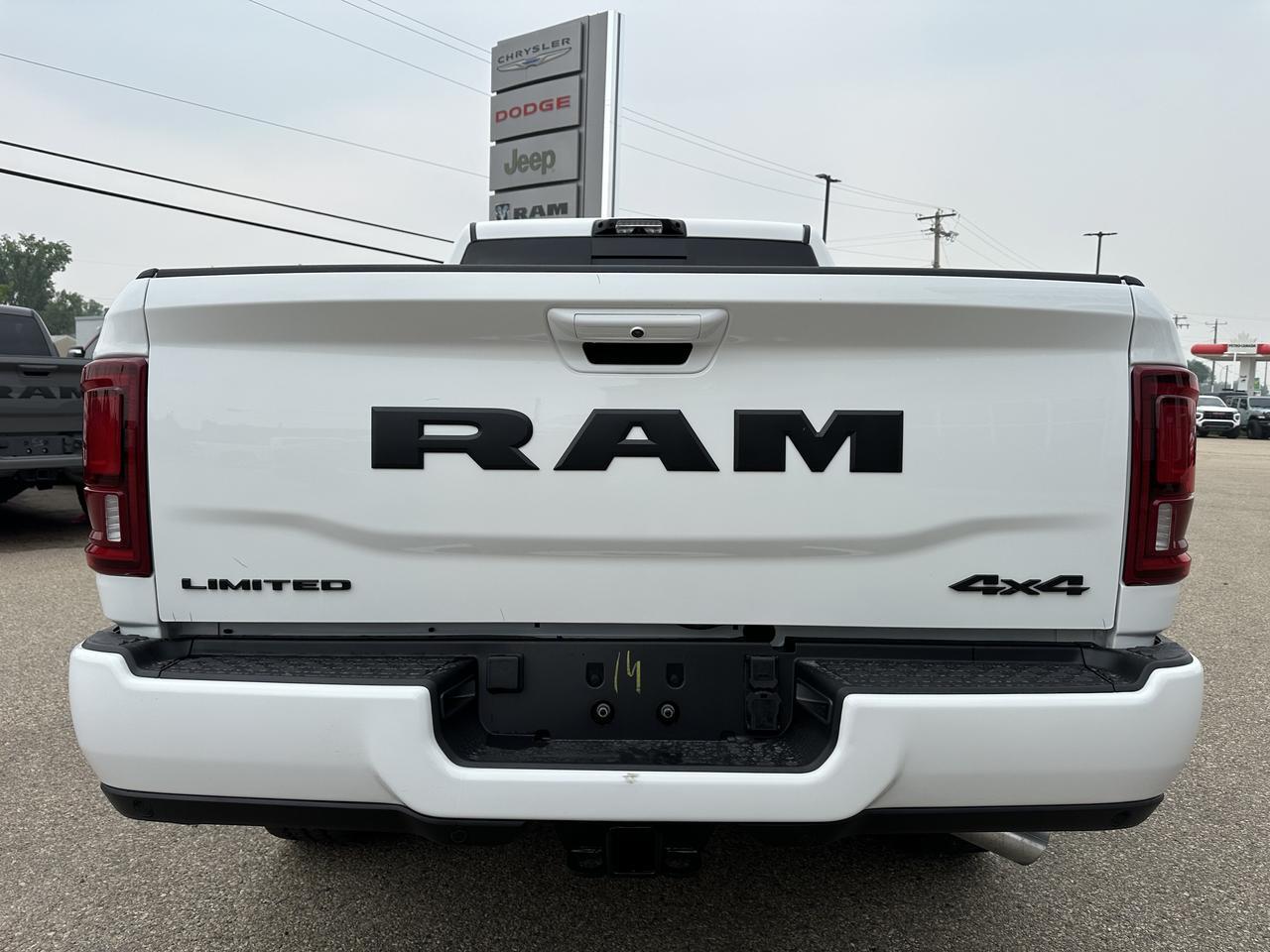 2026 Ram 3500 Limited Crew Cab 4x4 | Cummins Turbo Diesel | Premium Leather | Heated Vented Seats | NAV | Towing Redwater AB
