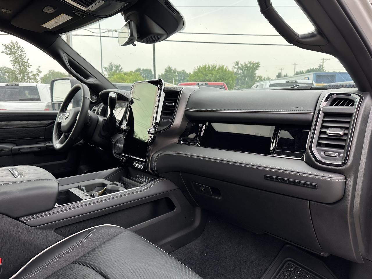 2026 Ram 3500 Limited Crew Cab 4x4 | Cummins Turbo Diesel | Premium Leather | Heated Vented Seats | NAV | Towing Redwater AB