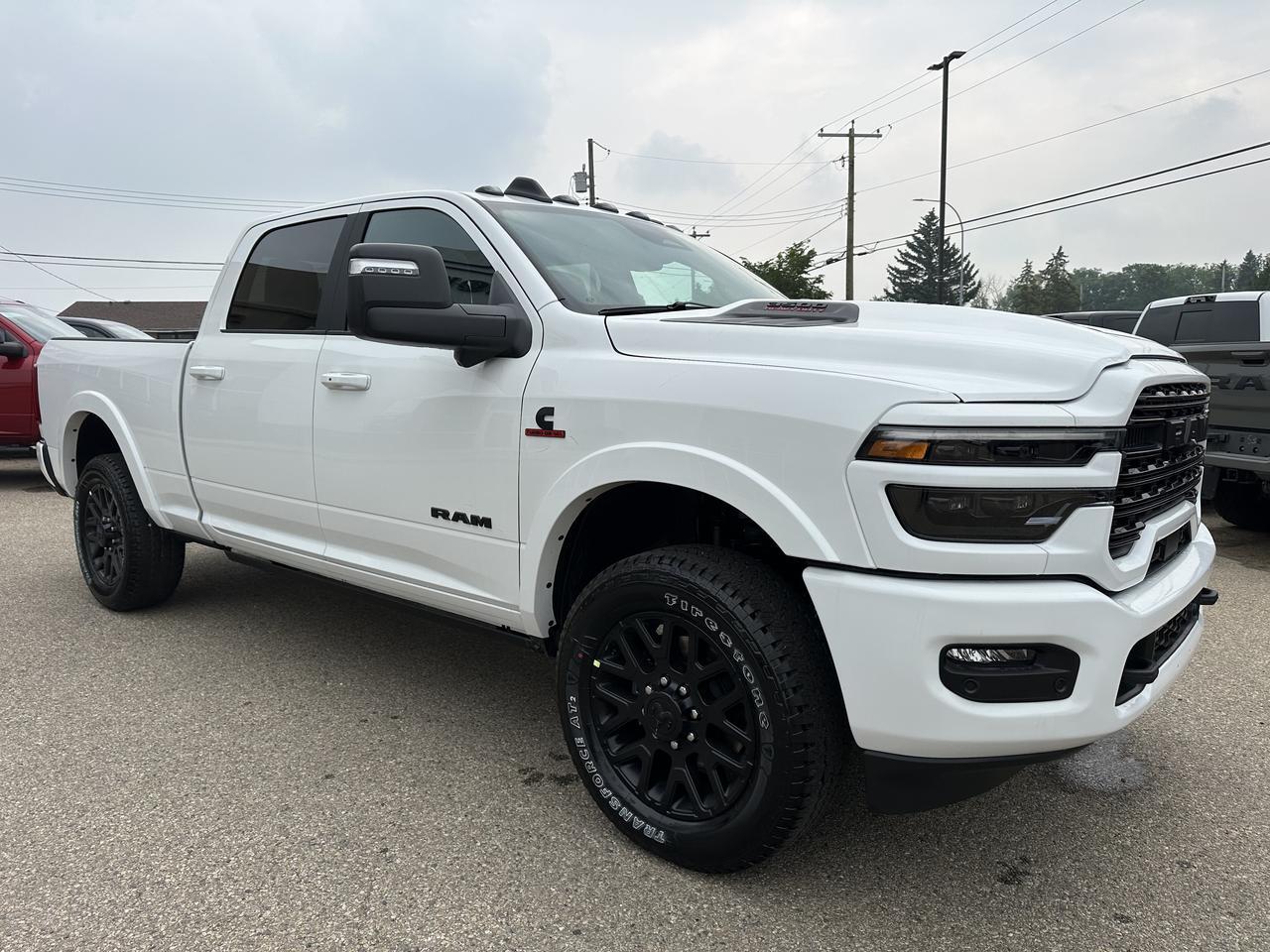 2026 Ram 3500 Limited Crew Cab 4x4 | Cummins Turbo Diesel | Premium Leather | Heated Vented Seats | NAV | Towing Redwater AB