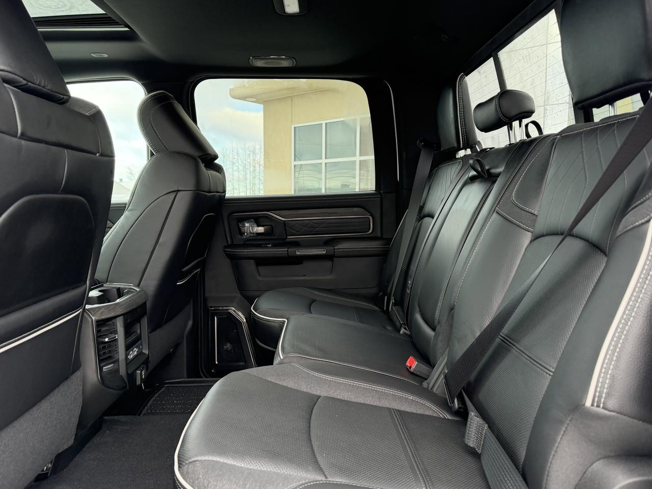 2026 Ram 3500 Limited Crew Cab 4x4 | HO Cummins Turbo Diesel | 5th Wheel Prep | Black Leather | NAV | Heated Seats Redwater AB