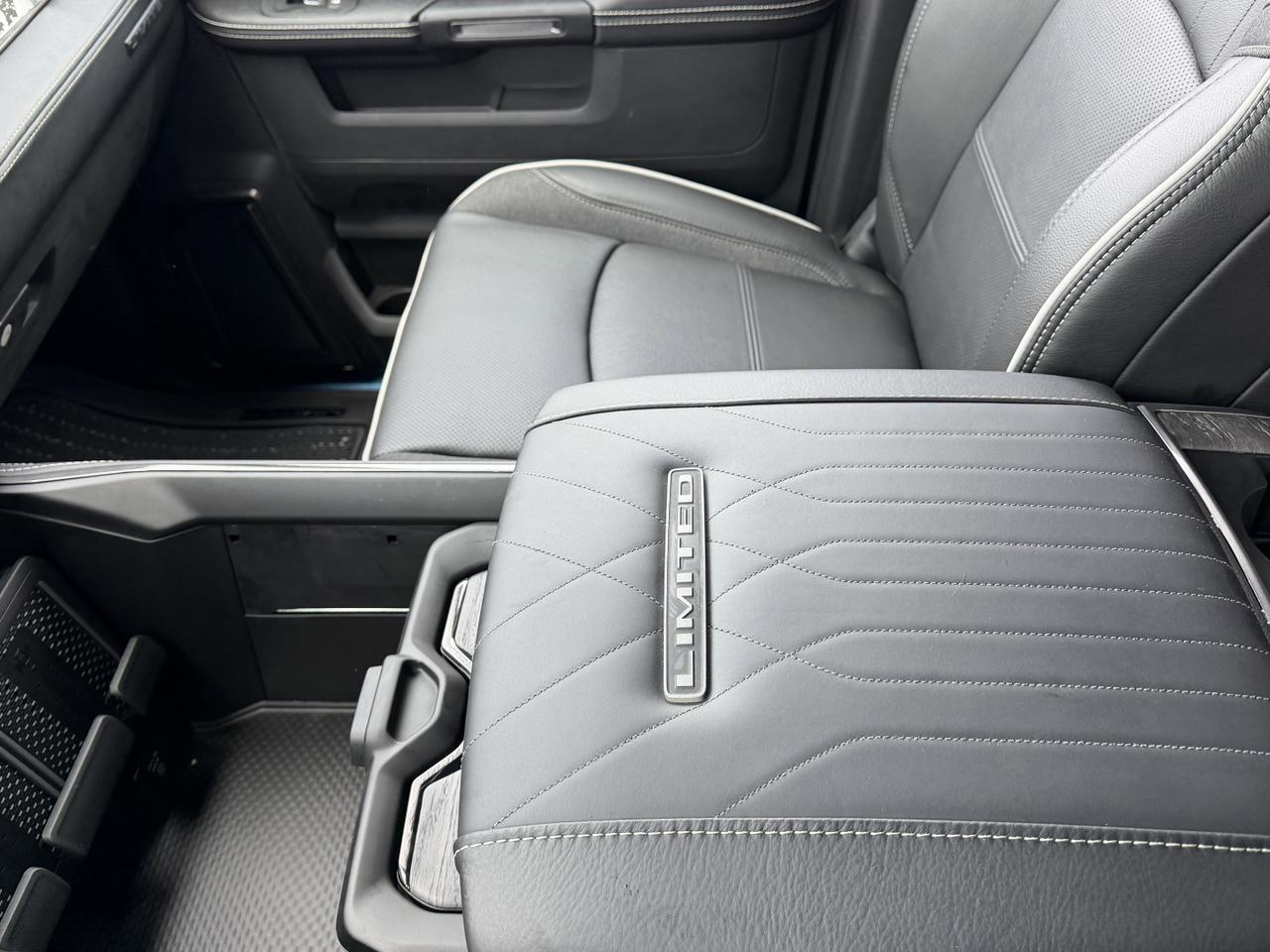 2026 Ram 3500 Limited Crew Cab 4x4 | HO Cummins Turbo Diesel | 5th Wheel Prep | Black Leather | NAV | Heated Seats Redwater AB