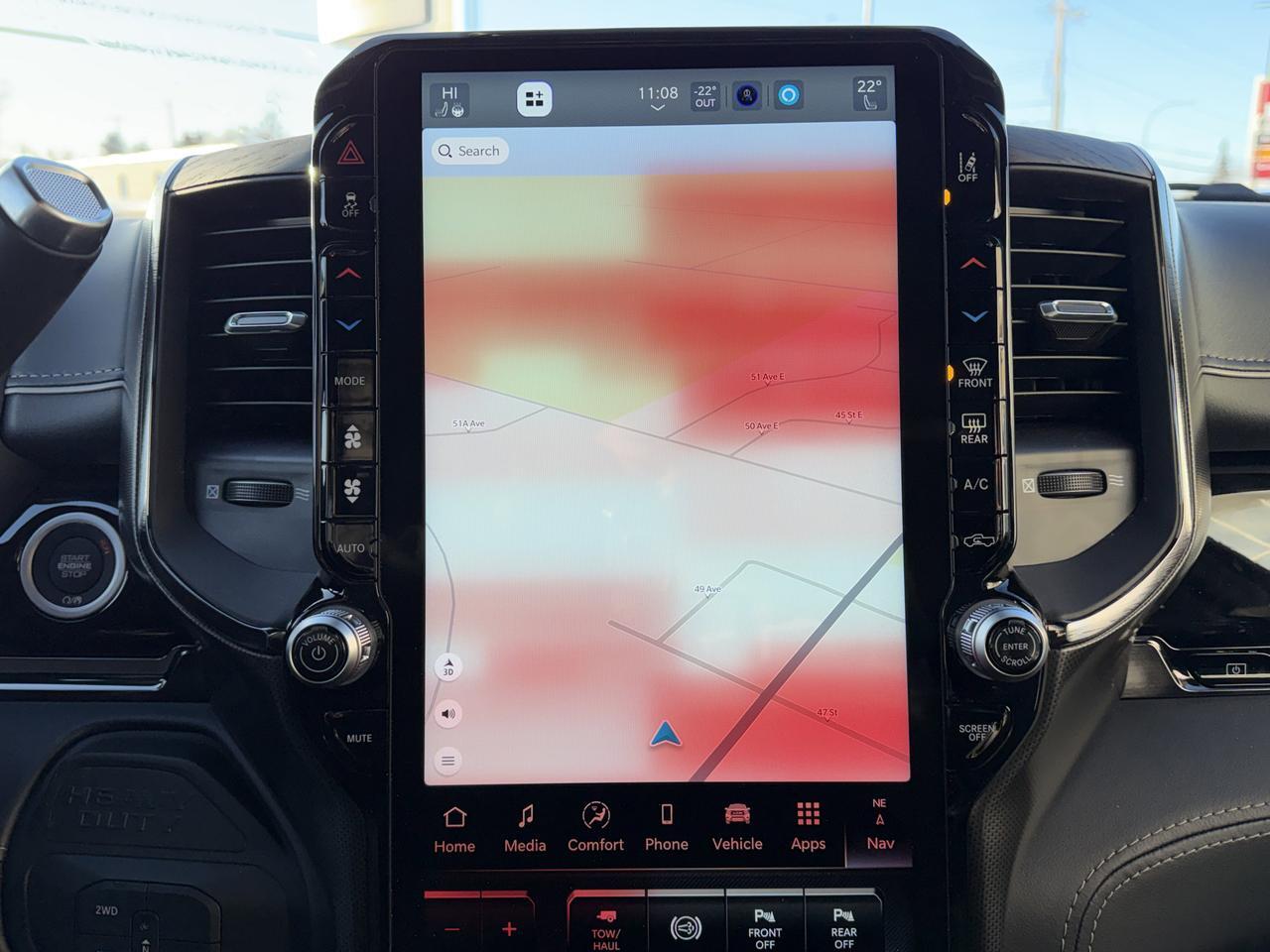 2026 Ram 3500 Limited Crew Cab 4x4 Cummins Turbo Diesel | Ceramic Grey | Leather | Navigation Redwater AB