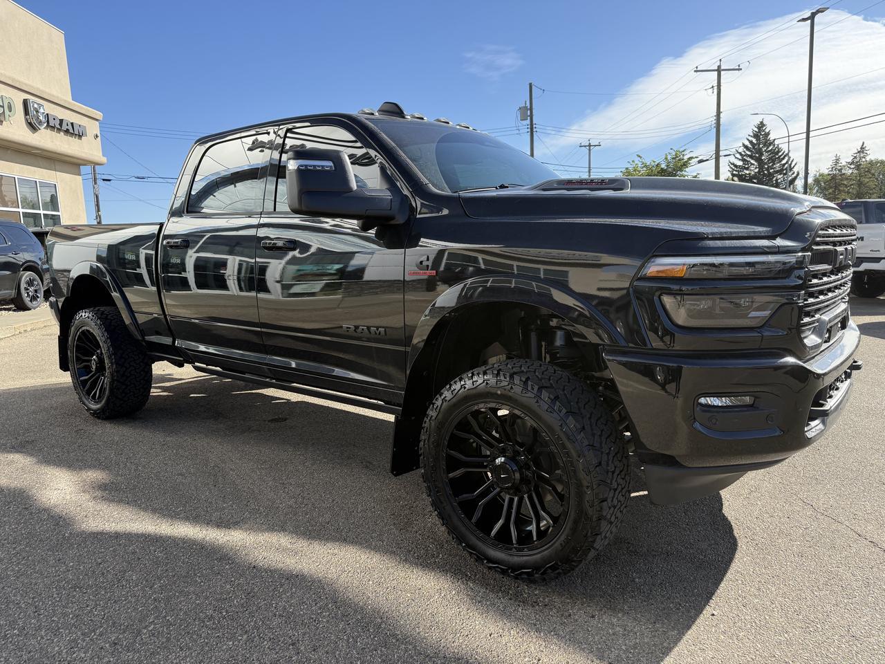 2026 Ram 3500 Limited Crew Cab 4x4 Rig Ready RAM | DONNY | Cummins HO Turbo Diesel | Premium Leather | NAV Redwater AB