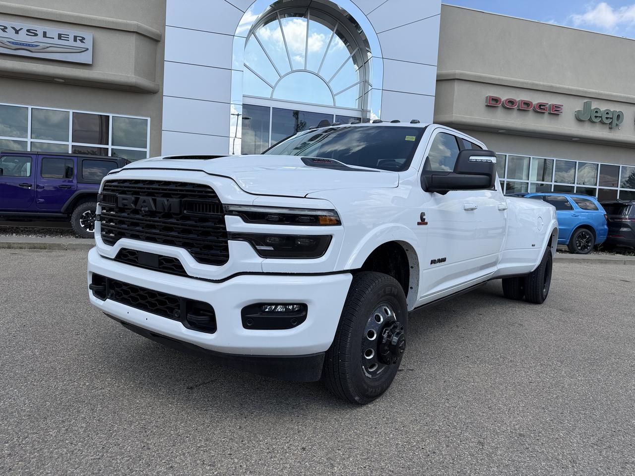 2026 Ram 3500 Limited Crew Cab Dually 4x4 | Rig Ready Ram | MAXIM | Level Kit | 22" Fuel Wheels | 35" Toyo Tires Redwater AB