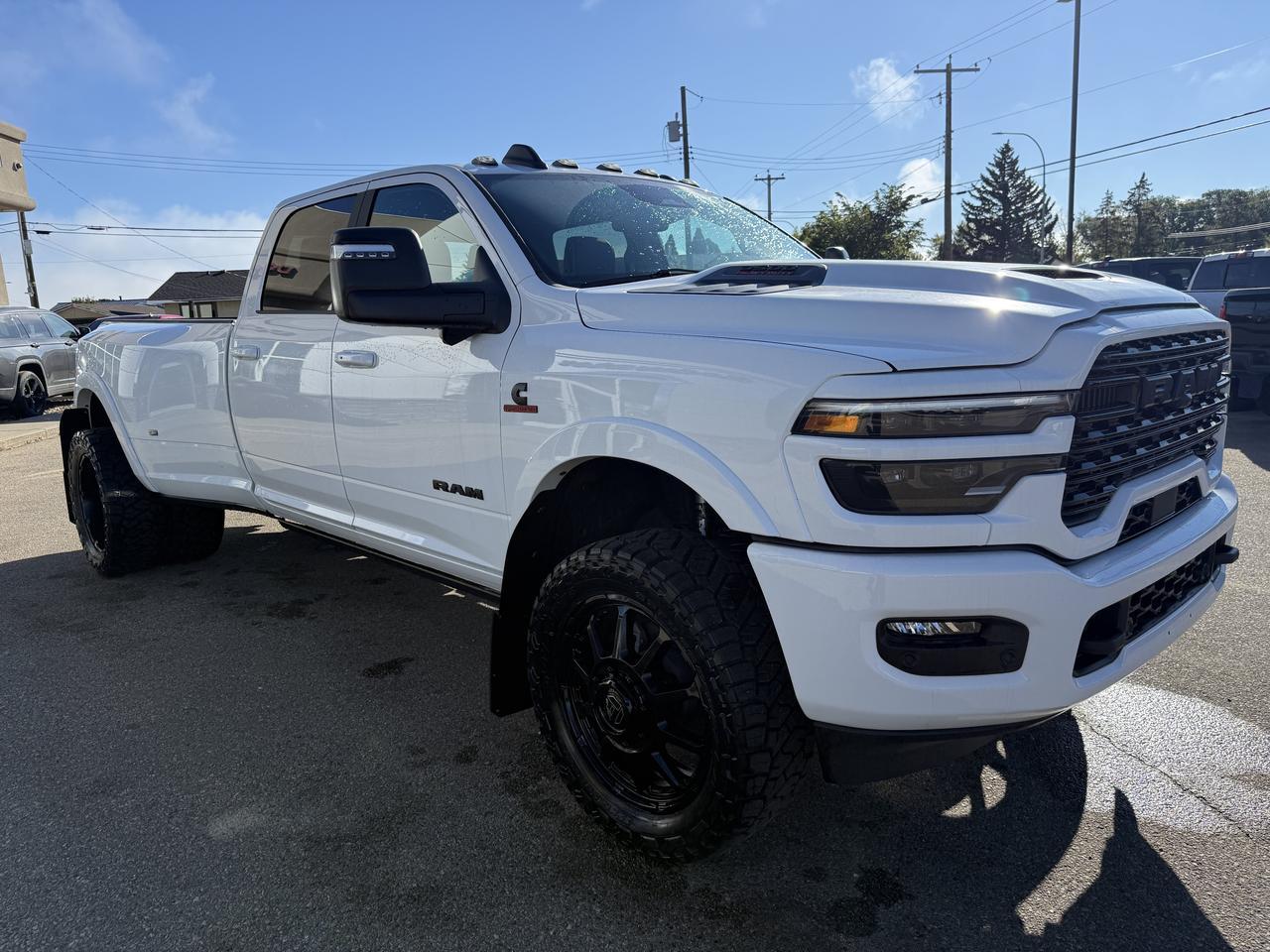 2026 Ram 3500 Limited Crew Cab Dually 4x4 | Rig Ready Ram | MAXIM | Level Kit | 22" Fuel Wheels | 35" Toyo Tires Redwater AB
