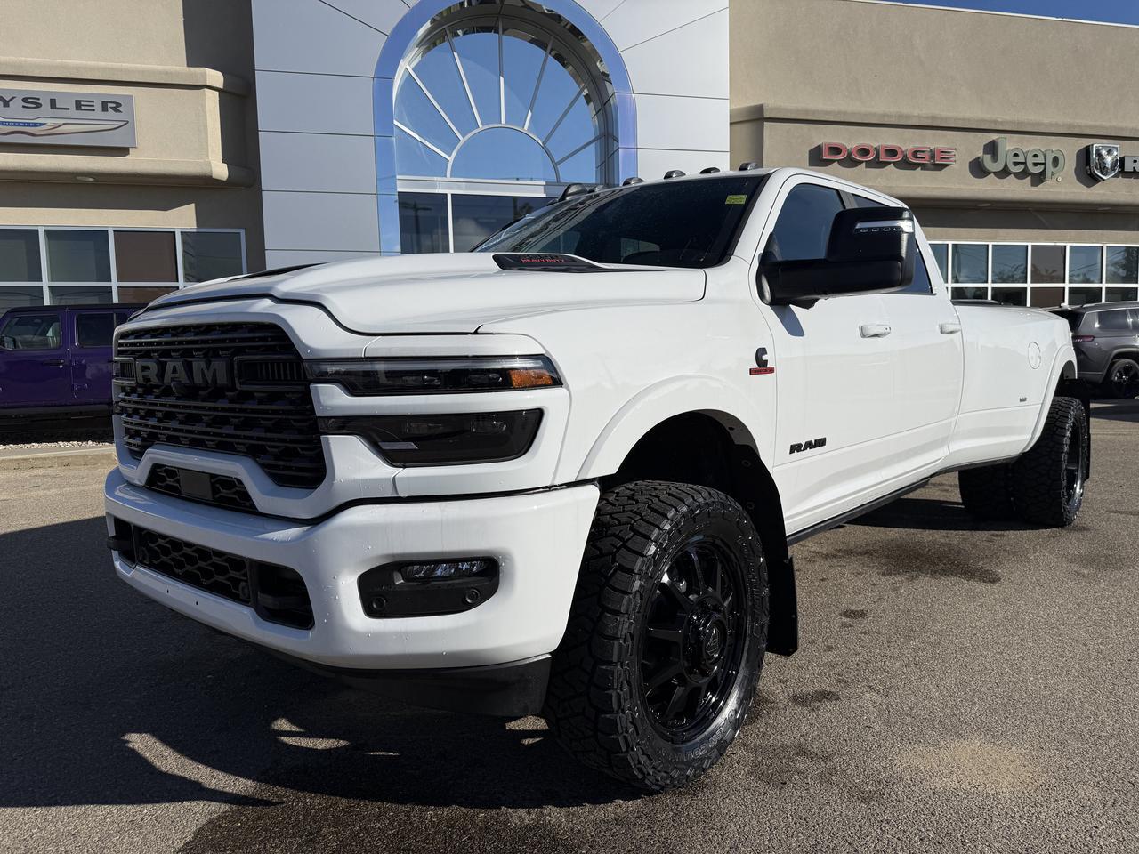 2026 Ram 3500 Limited Crew Cab Dually 4x4 | Rig Ready Ram | MAXIM | Level Kit | 22" Fuel Wheels | 35" Toyo Tires Redwater AB