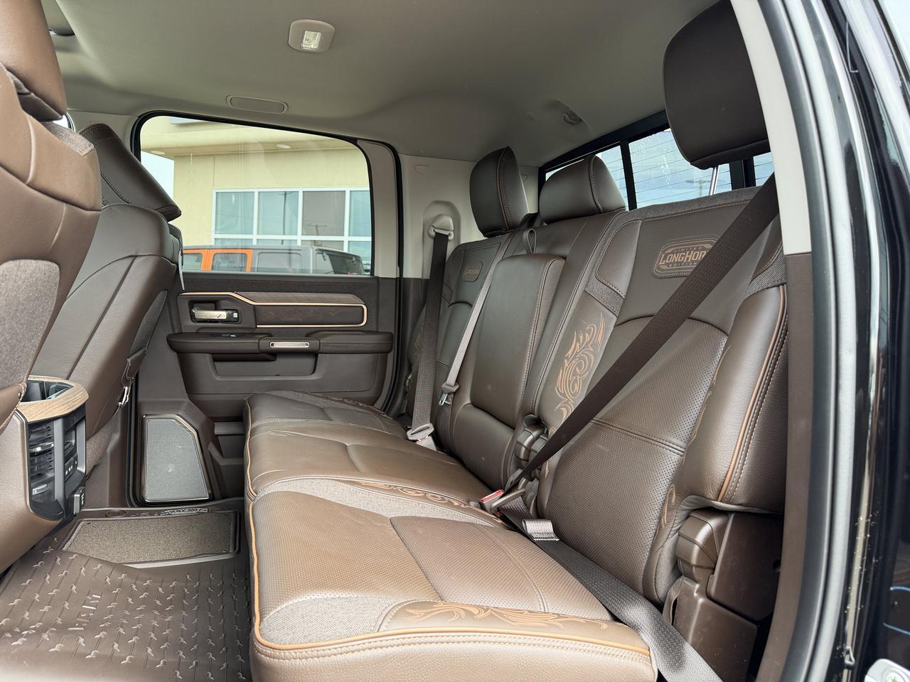 2026 Ram 3500 Limited Longhorn Mega Cab 4x4 | Bison Brown Filigree Leather | NAV | 5th Wheel | Power Steps Redwater AB