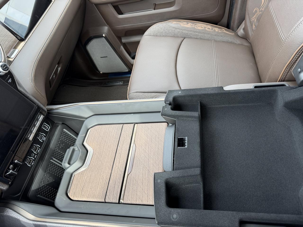 2026 Ram 3500 Limited Longhorn Mega Cab 4x4 | Bison Brown Filigree Leather | NAV | 5th Wheel | Power Steps Redwater AB