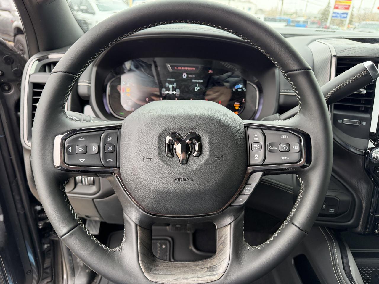 2026 Ram 3500 Limited Mega Cab | Cummins HO Turbo Diesel | Night Edition | Leather | NAV | Touchscreen Redwater AB