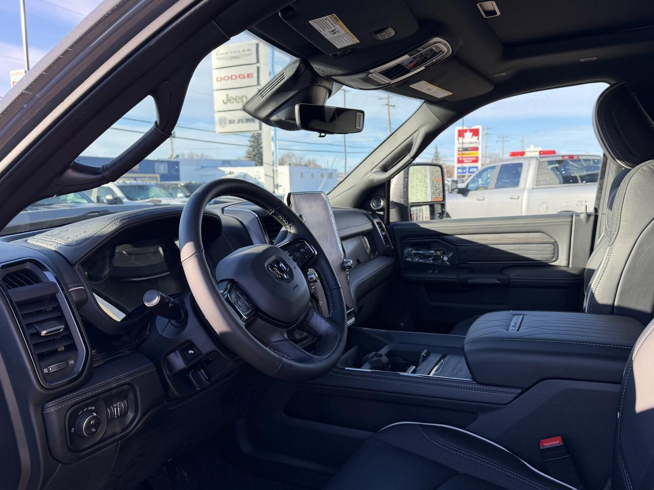 2026 Ram 3500 Limited Mega Cab 4x4 | Cummins Diesel | Leather | NAV | Power Sunroof | Heated Vented Seats Redwater AB