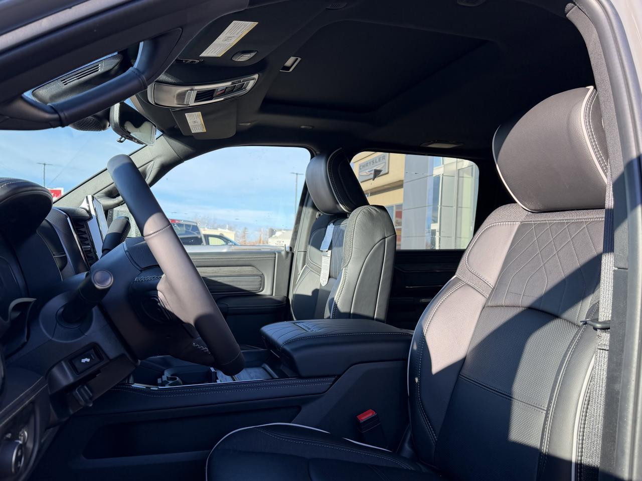 2026 Ram 3500 Limited Mega Cab 4x4 | Cummins Diesel | Leather | NAV | Power Sunroof | Heated Vented Seats Redwater AB