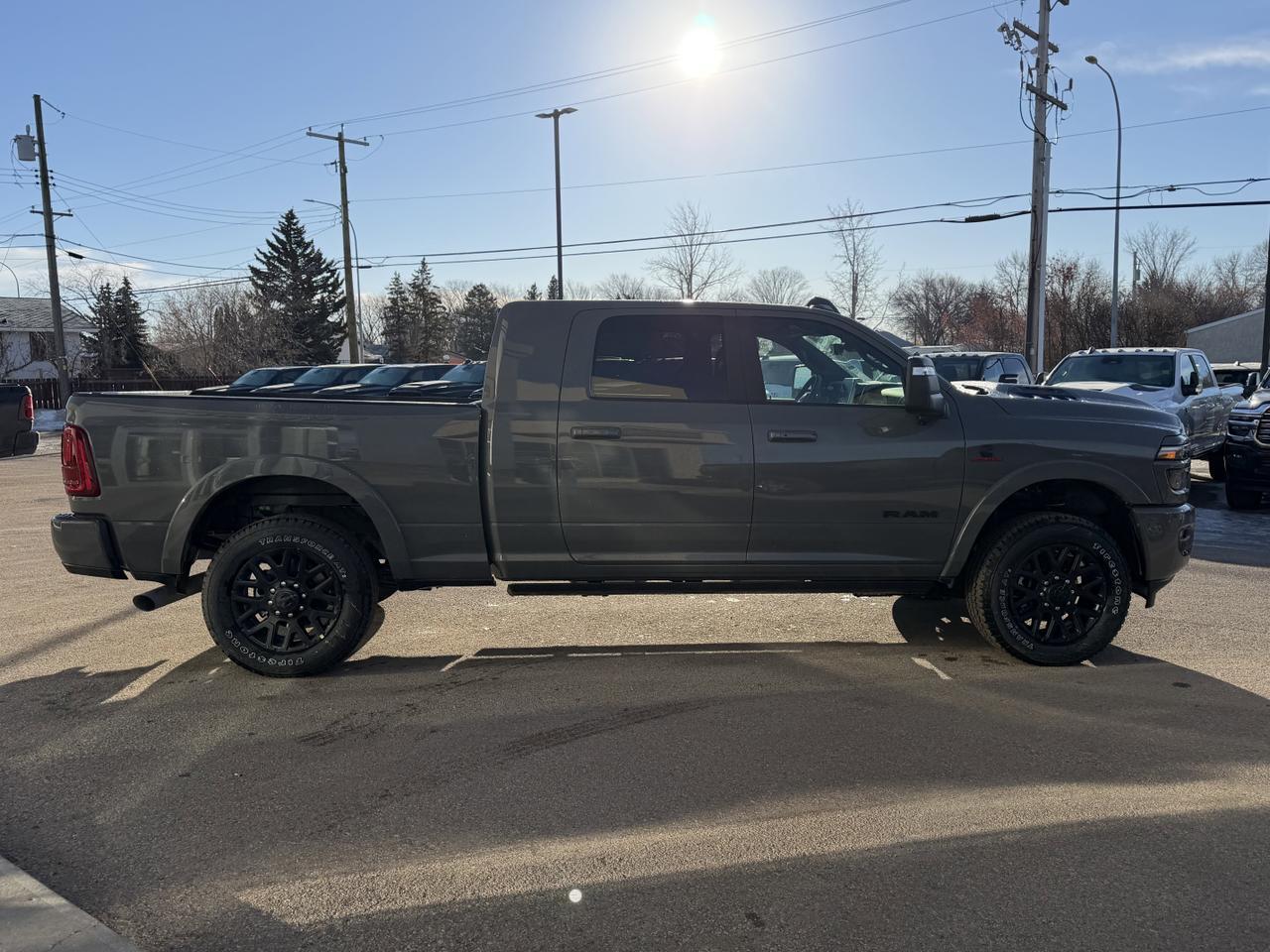 2026 Ram 3500 Limited Mega Cab 4x4 | Cummins Diesel | Leather | NAV | Power Sunroof | Heated Vented Seats Redwater AB