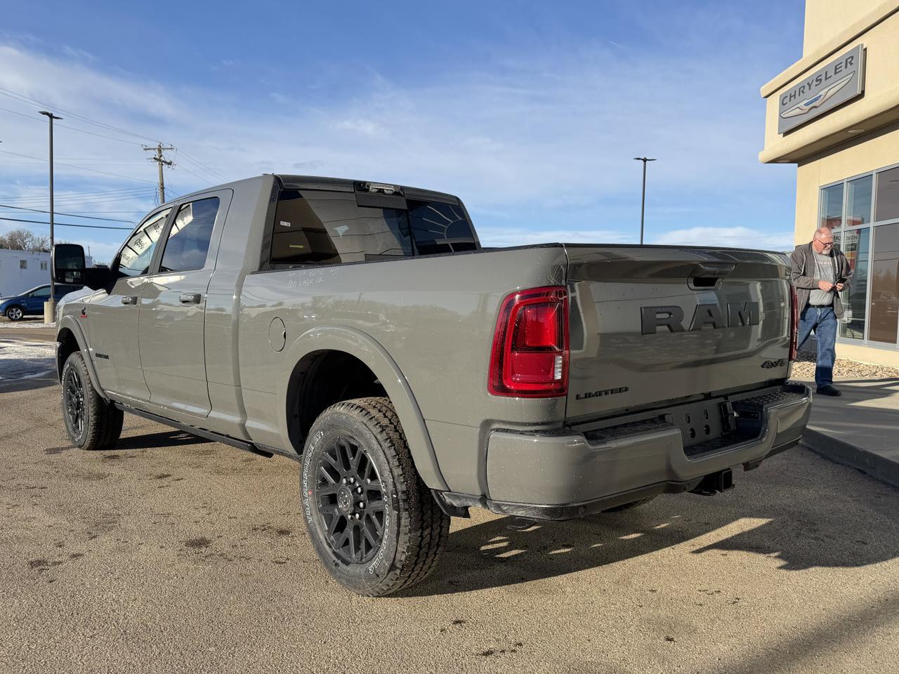 2026 Ram 3500 Limited Mega Cab 4x4 | Cummins Diesel | Leather | NAV | Power Sunroof | Heated Vented Seats Redwater AB