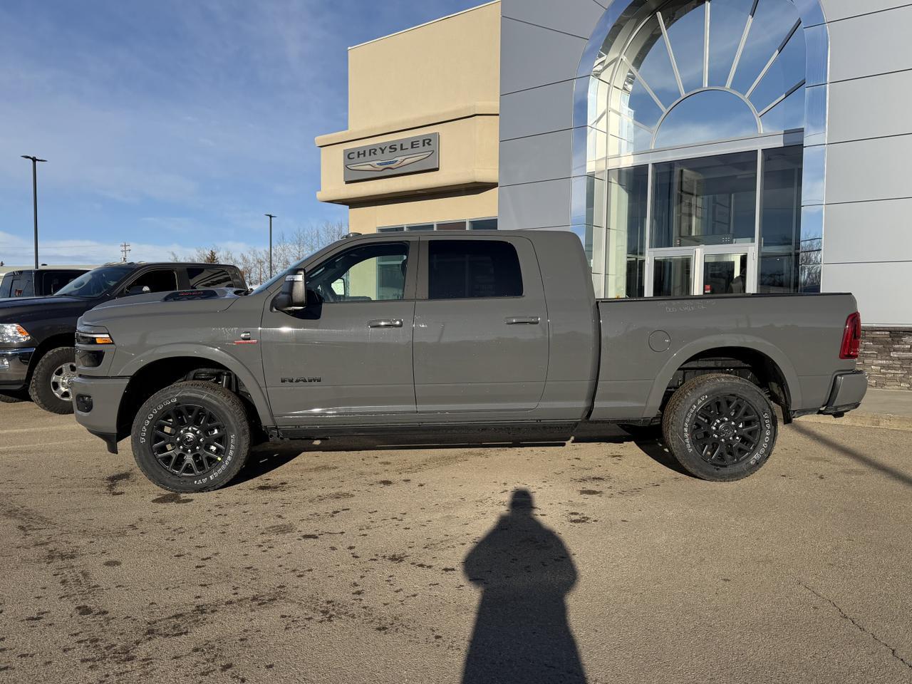 2026 Ram 3500 Limited Mega Cab 4x4 | Cummins Diesel | Leather | NAV | Power Sunroof | Heated Vented Seats Redwater AB