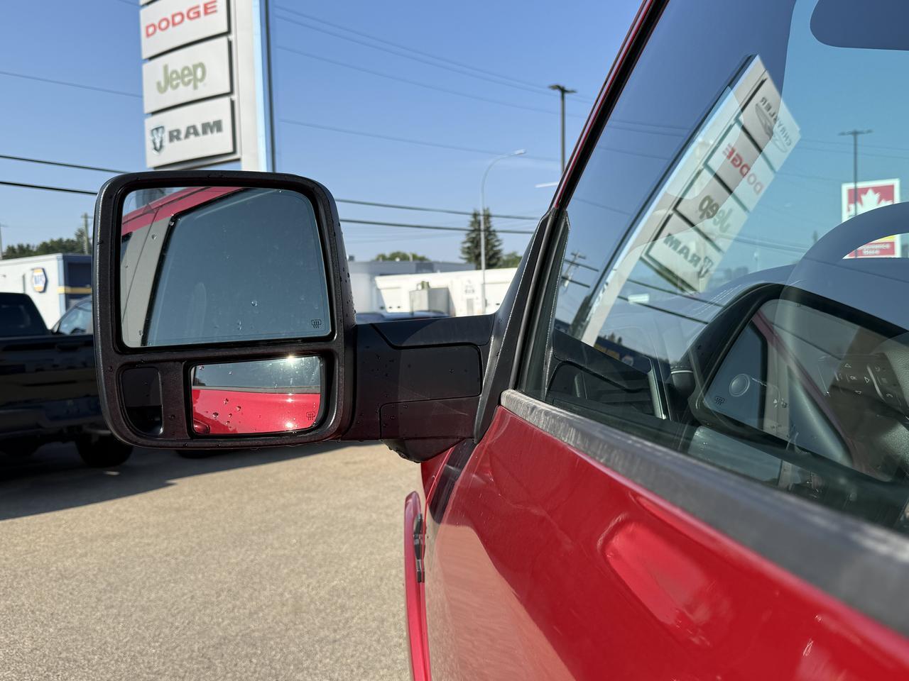 2026 Ram 3500 Limited Mega Cab 4x4 | Cummins Diesel | Molten Red | Black Leather | Sunroof | 5th Wheel Towing Prep Redwater AB