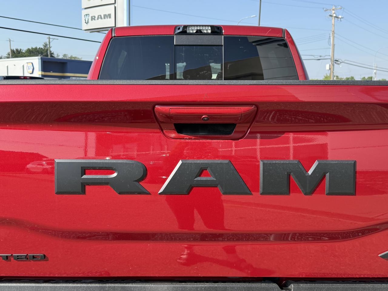 2026 Ram 3500 Limited Mega Cab 4x4 | Cummins Diesel | Molten Red | Black Leather | Sunroof | 5th Wheel Towing Prep Redwater AB
