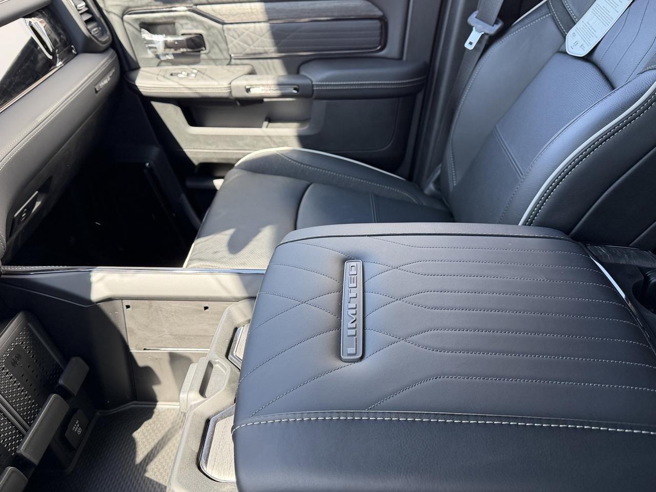 2026 Ram 3500 Limited Mega Cab 4x4 | Cummins Diesel | Night Edition | Leather | NAV | Sunroof | 5th Wheel Prep Redwater AB