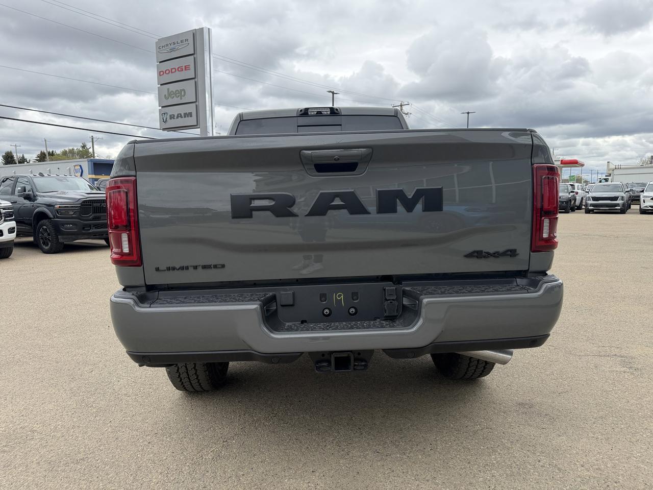 2026 Ram 3500 Limited Mega Cab 4x4 | Cummins Diesel | Night Edition | Power Sunroof | Leather Heated Vented Seats Redwater AB