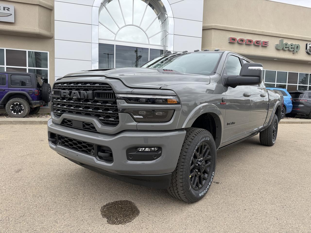 2026 Ram 3500 Limited Mega Cab 4x4 | Cummins Diesel | Night Edition | Power Sunroof | Leather Heated Vented Seats Redwater AB