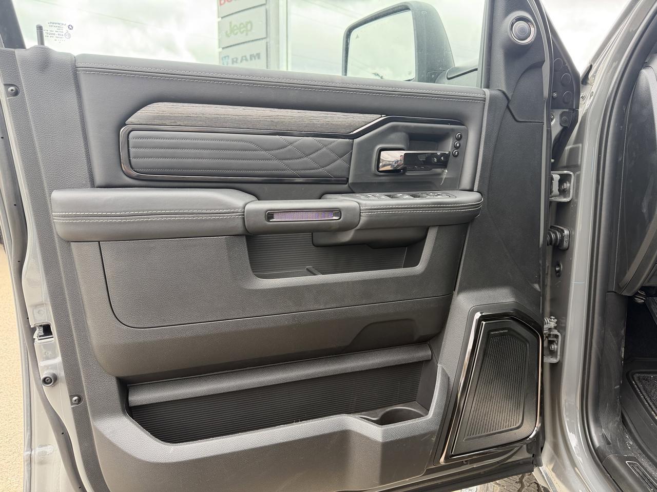 2026 Ram 3500 Limited Mega Cab 4x4 | Cummins Diesel | Night Edition | Power Sunroof | Leather Heated Vented Seats Redwater AB