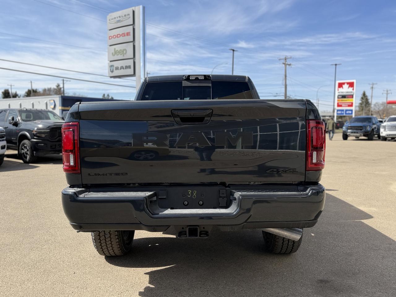 2026 Ram 3500 Limited Mega Cab 4x4 | Night Edition | NAV | Sunroof | Heated Cooled Leather | 5th Wheel Prep Redwater AB