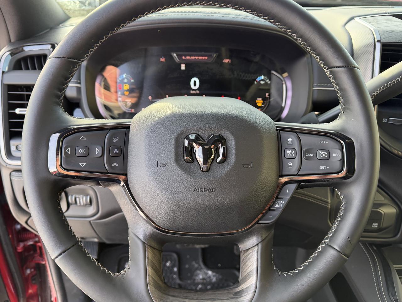 2026 Ram 3500 Limited Mega Cab 4x4 | Rig Ready Ram | MEGATRUCK | 5IN Lift | 20IN Fuel Rim | 37IN Toyo Redwater AB