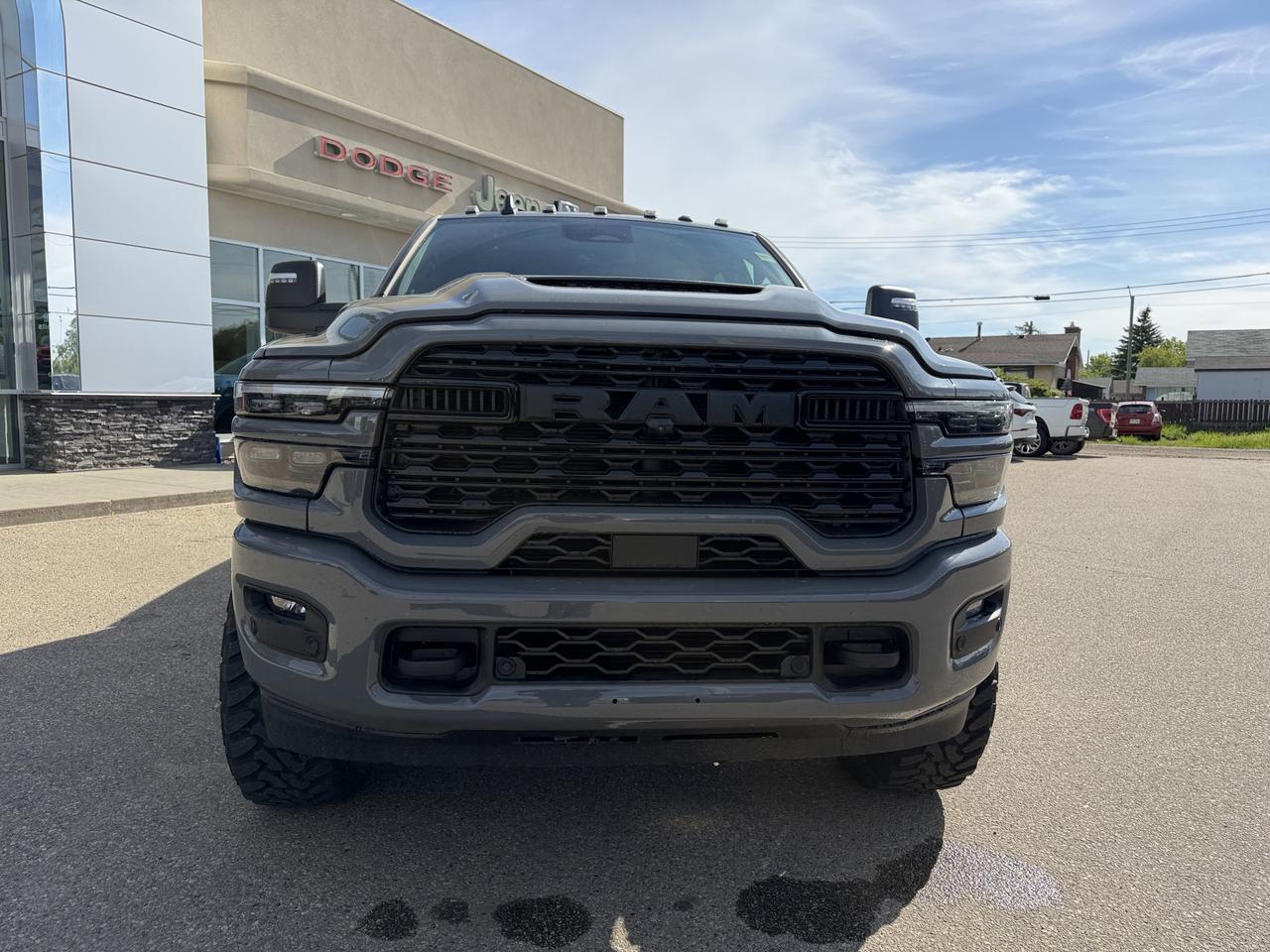 2026 Ram 3500 Limited Mega Cab 4x4 | Rig Ready Ram | Night Edition | Leather | NAV | Sunroof | 5th Wheel Prep Redwater AB