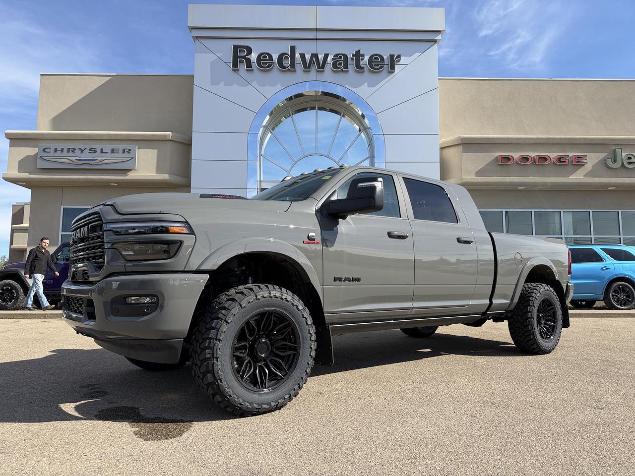 2026 Ram 3500 Limited Mega Cab 4x4 | Rig Ready Ram | Night Edition | Leather | NAV | Sunroof | 5th Wheel Prep