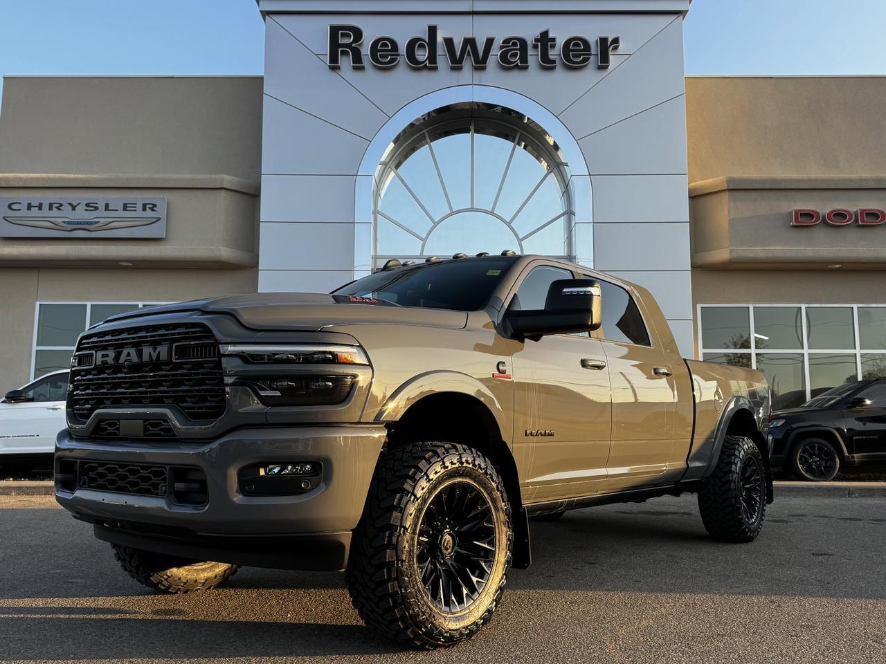 2026 Ram 3500 Limited NIGHT | MEGA CAB | Rig Ready Ram Redwater AB