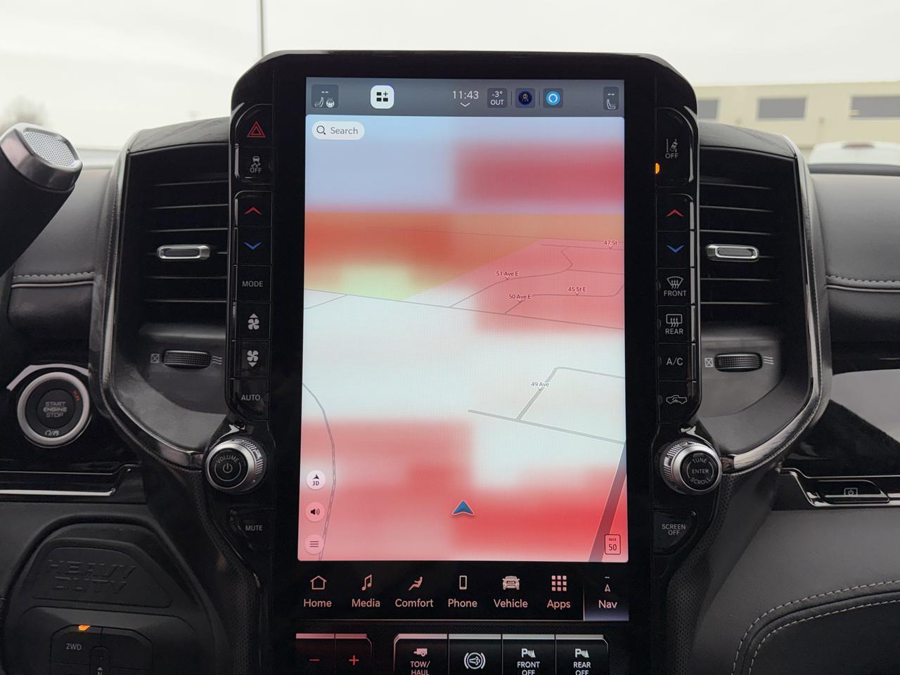 2026 Ram 3500 Limited Night Edition Crew Cab 4x4 | Cummins | Sunroof | Towing | Heated Vented Seats Redwater AB