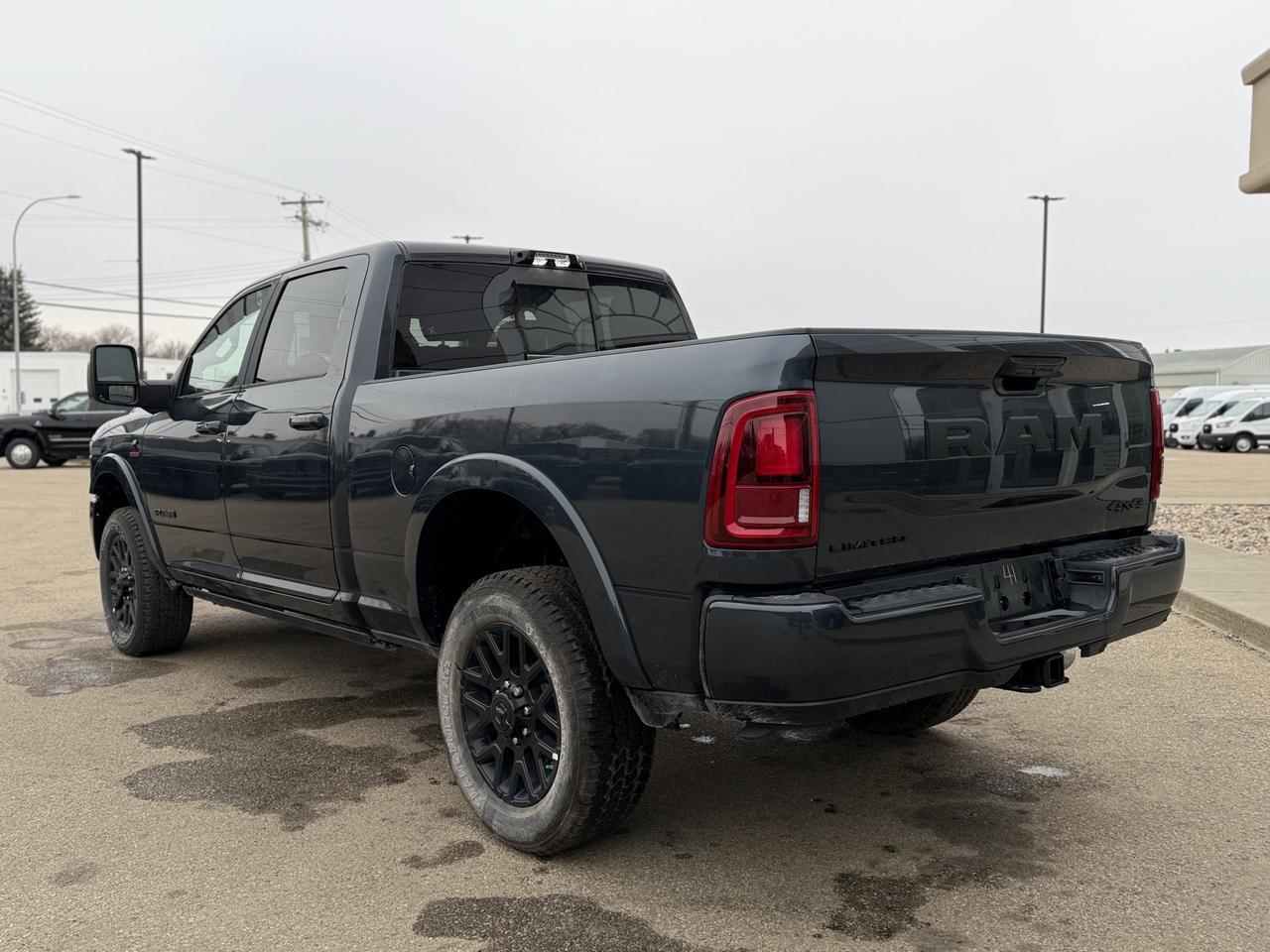 2026 Ram 3500 Limited Night Edition Crew Cab 4x4 | Cummins | Sunroof | Towing | Heated Vented Seats Redwater AB