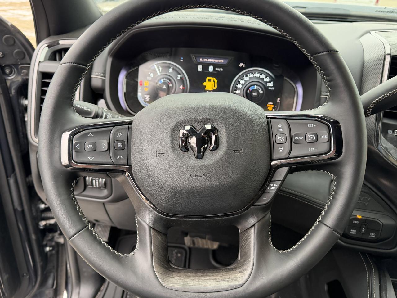 2026 Ram 3500 Limited Night Edition Crew Cab 4x4 | Cummins | Sunroof | Towing | Heated Vented Seats Redwater AB