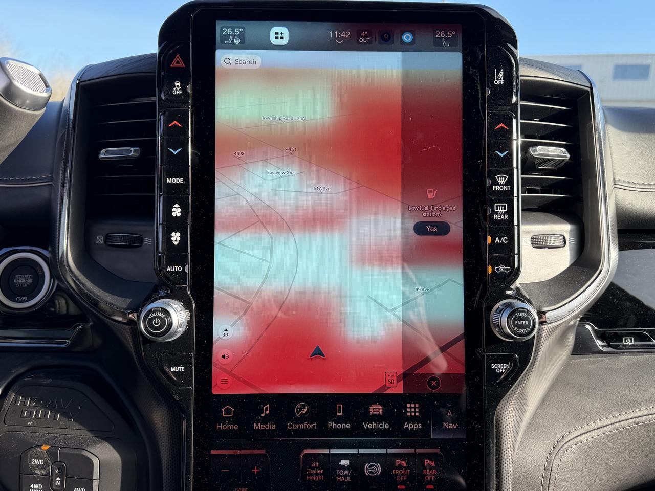 2026 Ram 3500 Limited Night Edition Crew Cab 4x4 | Cummins Diesel | Premium Leather | Towing | Sunroof Redwater AB