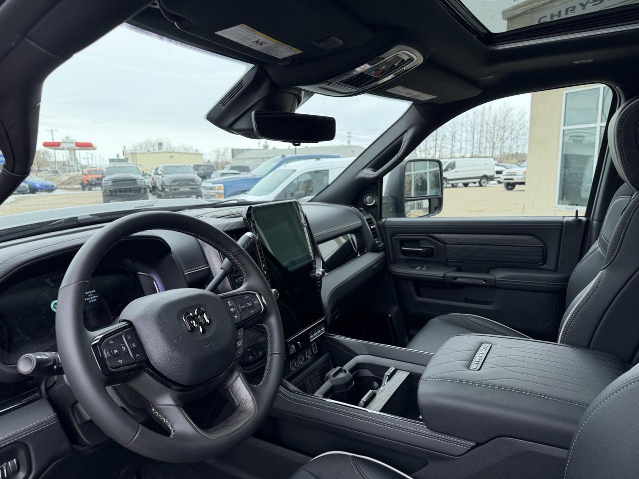 2026 Ram 3500 Limited Night Edition Crew Cab 4x4 | Cummins HO Diesel | 5th Wheel Prep | NAV | Bedliner Redwater AB