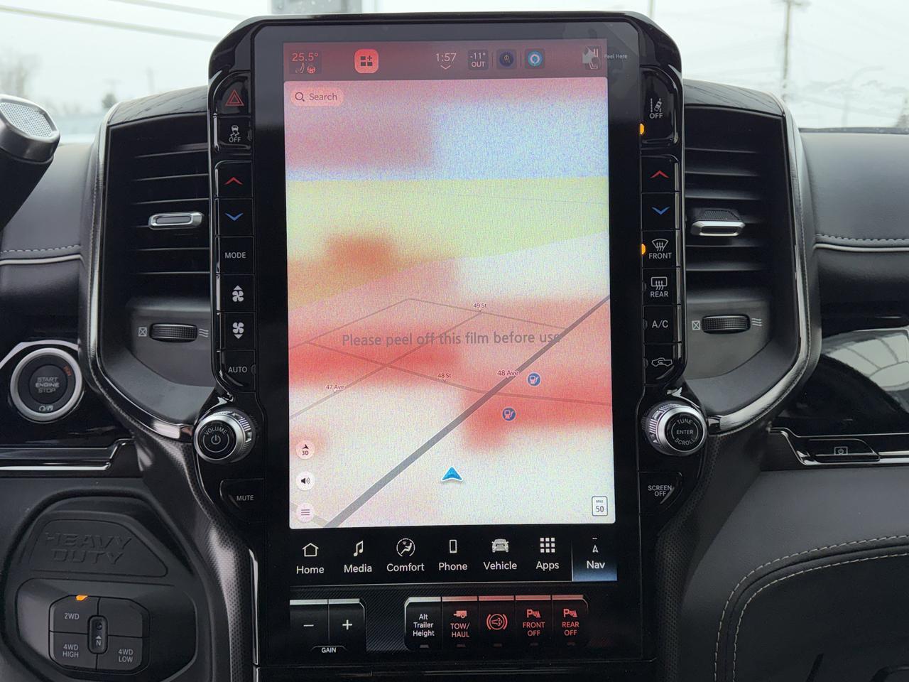 2026 Ram 3500 Limited Night Edition Dually Crew Cab 4x4 | Cummins Diesel | Leather | Towing | Sunroof Redwater AB