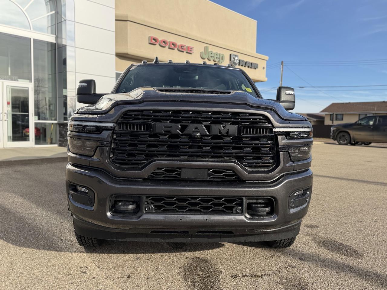 2026 Ram 3500 Limited Night Edition Dually Crew Cab 4x4 | Cummins Diesel | Leather | Towing | Sunroof Redwater AB