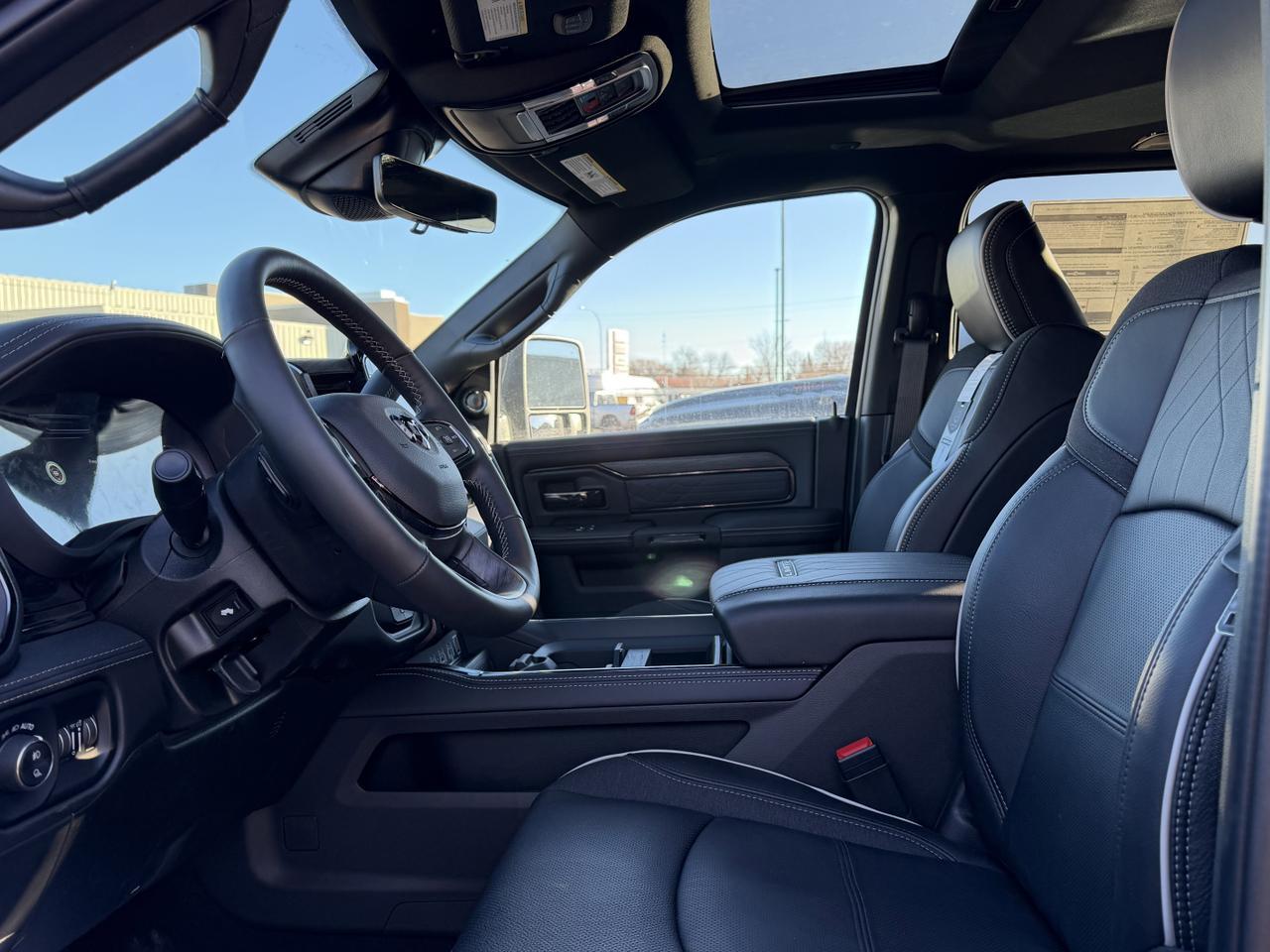 2026 Ram 3500 Limited Night Edition Dually Crew Cab 4x4 | Cummins Diesel | Leather | Towing | Sunroof Redwater AB