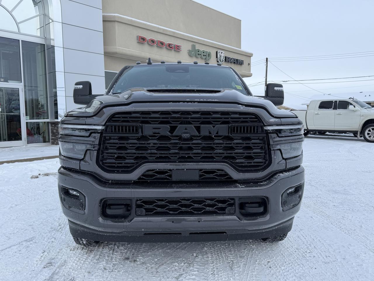 2026 Ram 3500 Limited Night Edition Dually Crew Cab 4x4 | Cummins Diesel | Leather | Towing | Sunroof Redwater AB