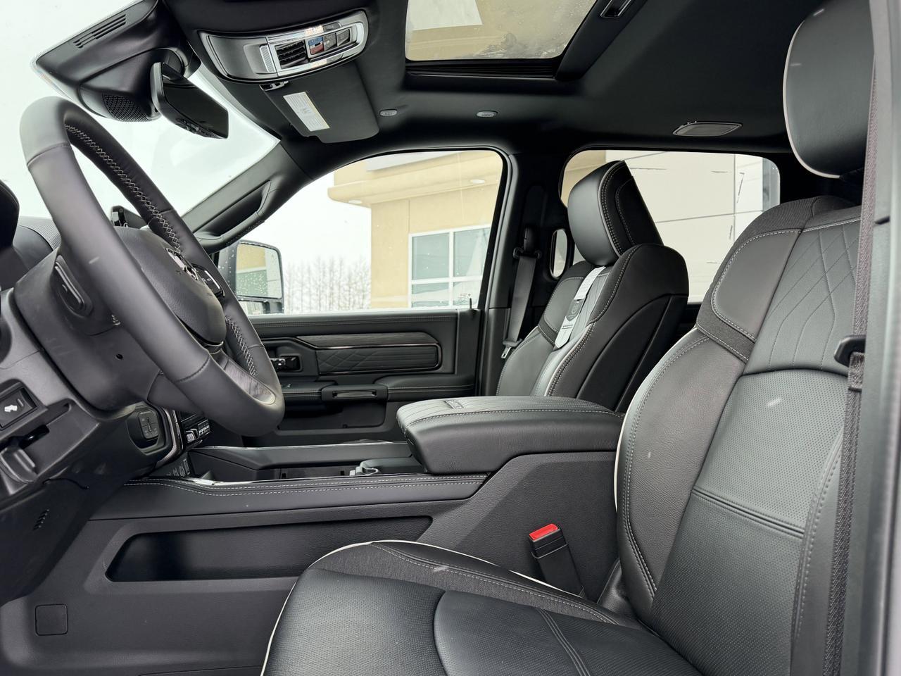 2026 Ram 3500 Limited Night Edition Dually Crew Cab 4x4 | Cummins Diesel | Leather | Towing | Sunroof Redwater AB