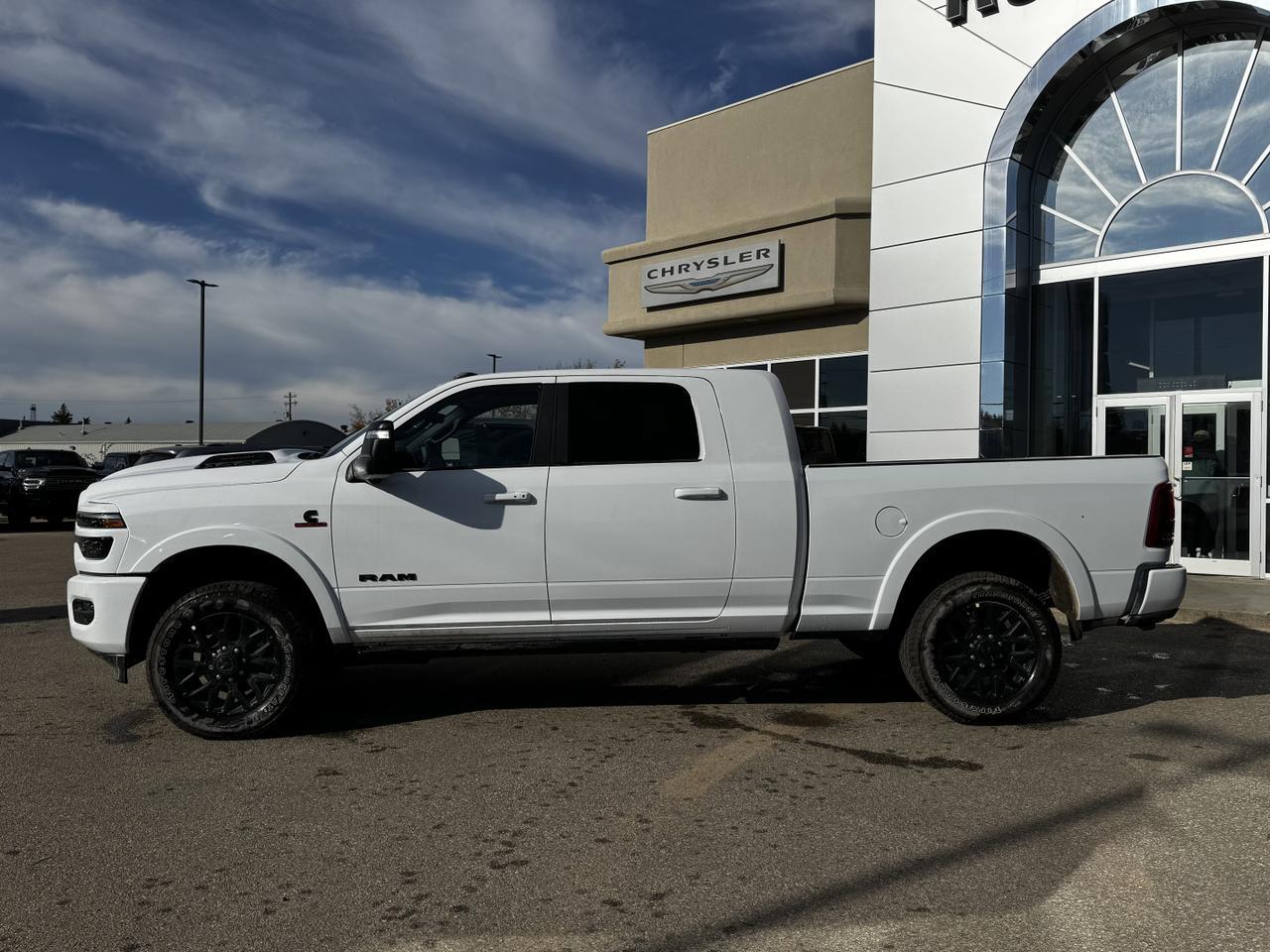 2026 Ram 3500 Limited Night Edition Mega Cab 4x4 | Cummins | Towing | Leather | Sunroof | NAV Redwater AB
