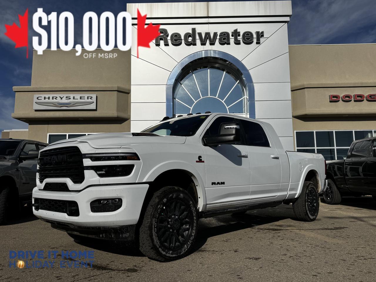 2026 Ram 3500 Limited Night Edition Mega Cab 4x4 | Cummins | Towing | Leather | Sunroof | NAV