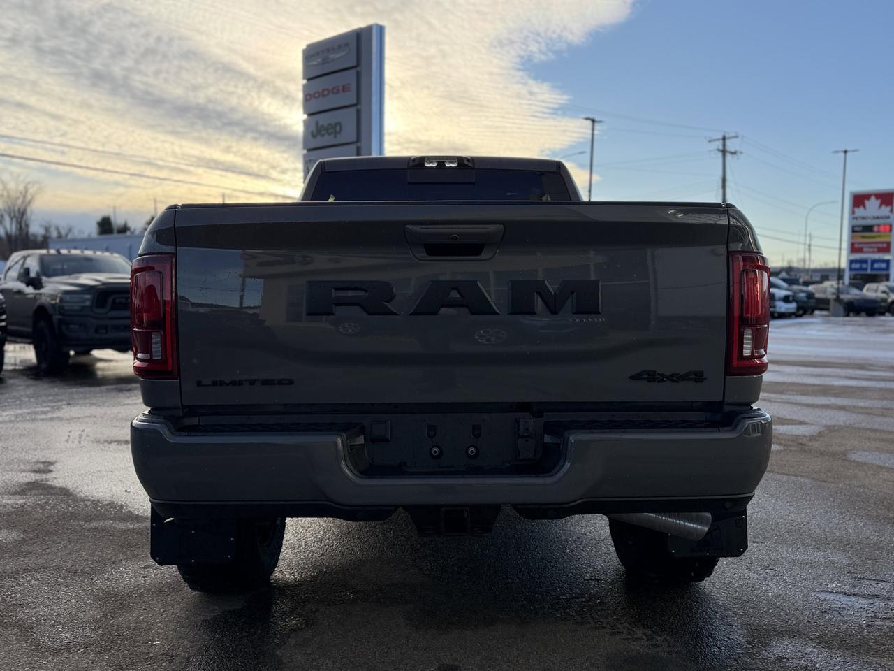 2026 Ram 3500 Limited Night Edition Mega Cab 4x4 | Rig Ready Ram | BOB THE BOULDER | 20&apos;&apos; Twitch Rims | 2&apos;&apos; Level Redwater AB