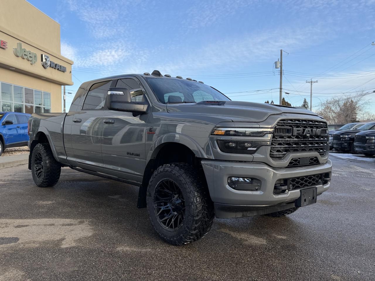 2026 Ram 3500 Limited Night Edition Mega Cab 4x4 | Rig Ready Ram | BOB THE BOULDER | 20&apos;&apos; Twitch Rims | 2&apos;&apos; Level Redwater AB